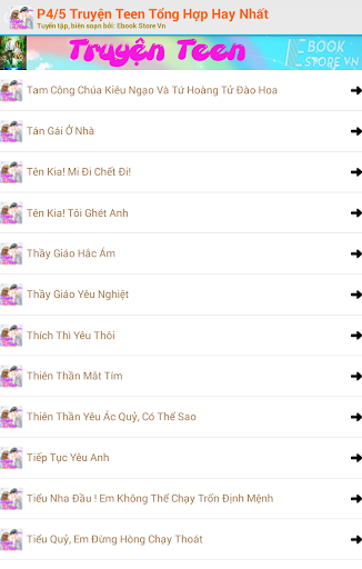 Truyện Teen Tổng Hợp Hay Nhất Phần 4/5