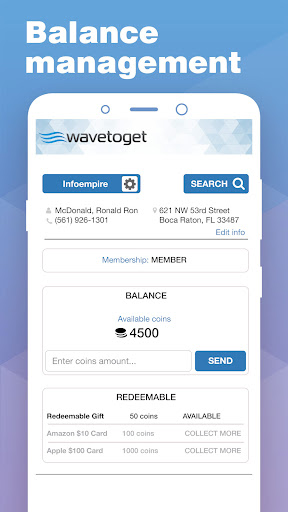 Screenshot of Wave To Get