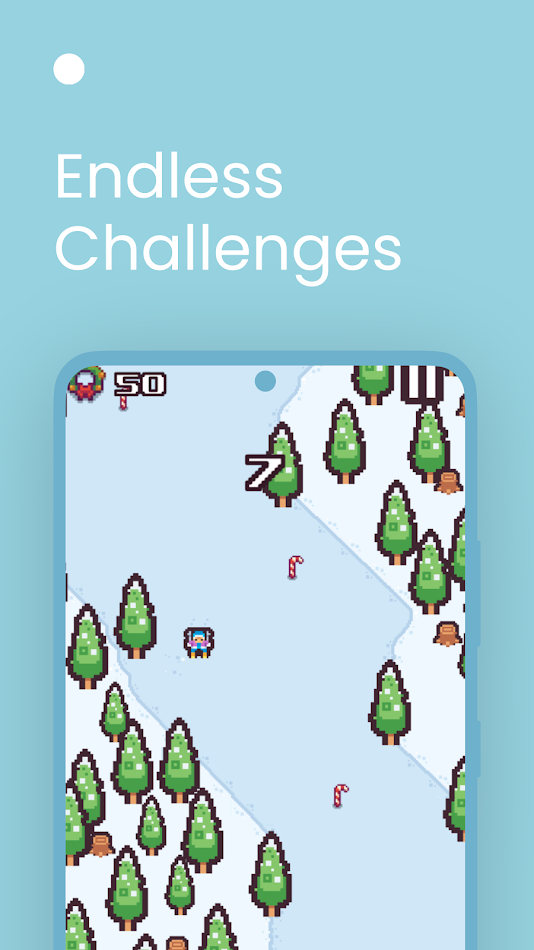 #4. Skiii (Android) โดย: Super Pig Studio