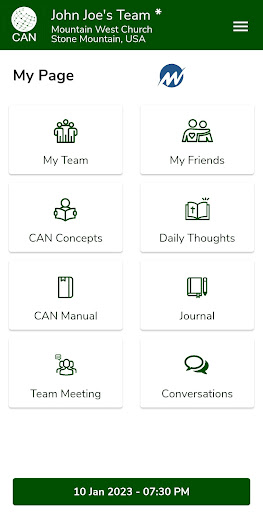 Android application CAN.NET screenshort