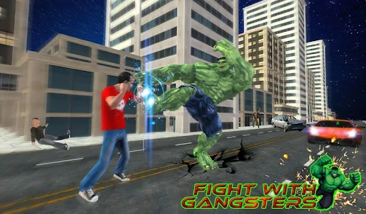 Monster Hero Battle City - Gangster Fighting