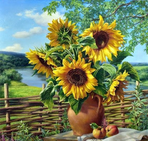Sunflowers and still lifes Screen 2
