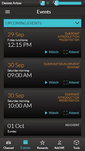 DuePoint Screen 2