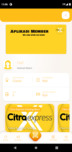Android application Citra Express screenshort