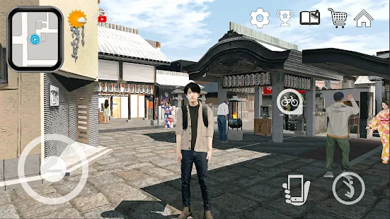 大阪フードデリバリー - 日本仮想旅行 3Dスクリーンショット 18