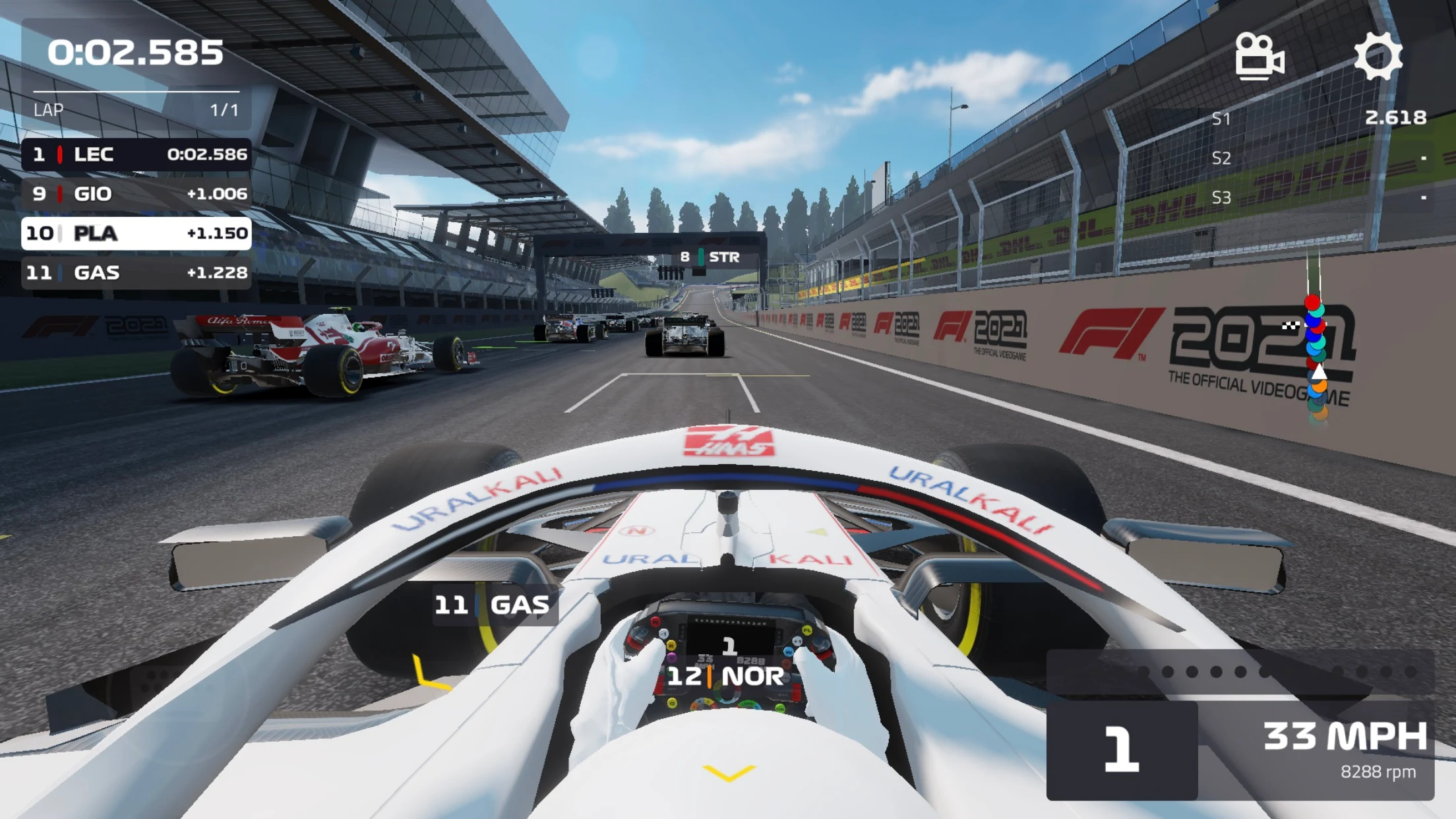 Image from F1 Mobile Racing