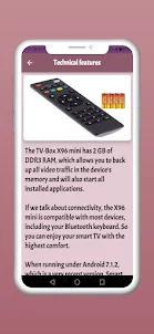 X96 Mini Remote Guide