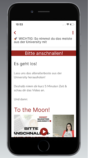 Carina Tenzer App Screen 3