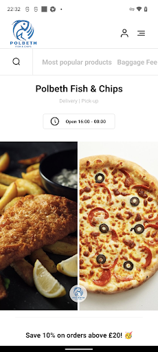 Android application Polbeth Fish & Chips screenshort