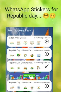 Republic Day Sticker WAsticker