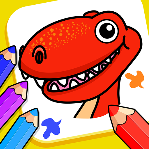 Dino Coloring Book logo