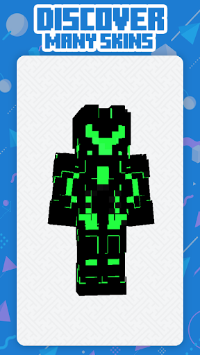 Android application Neon Squad Skin Minecraft screenshort