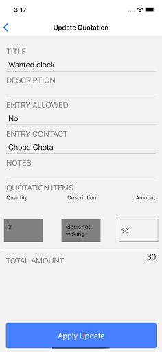 Digi Property Vendor Screen 3