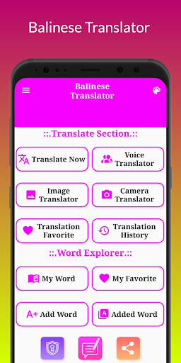 Balinese Translator Screen 2