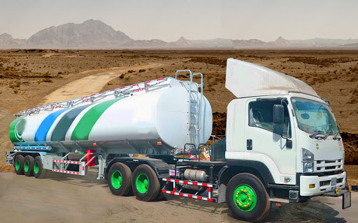 Oil Tanker Transporter Truck Driving Simulator