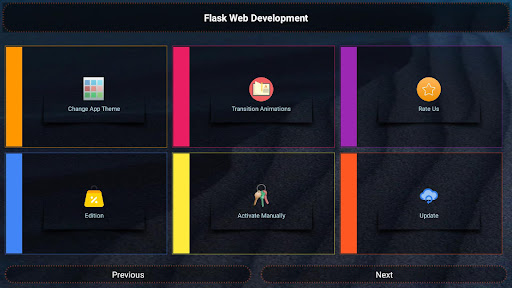 Screenshot of Flask Web Framework