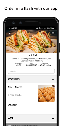 Android application It's 2 Eat screenshort
