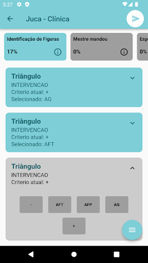 ABA+ Coleta de Dados Screen 2
