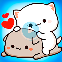 Animated Mochi Cat Stickers