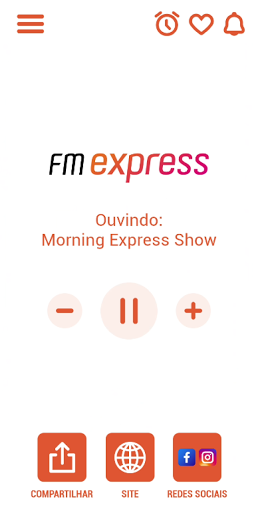 Android application FM Express screenshort