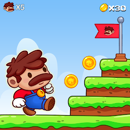 Ikonbild för Super Bro: Adventure Run Game