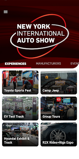 Android application New York Auto Show screenshort