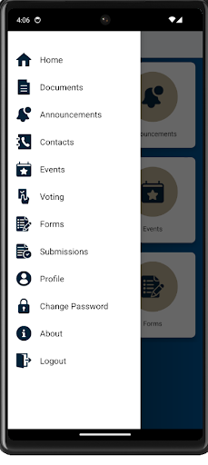 Android application Regina Police Association screenshort