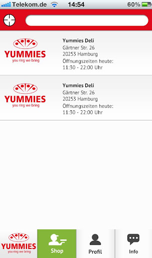 Yummies Screen 2
