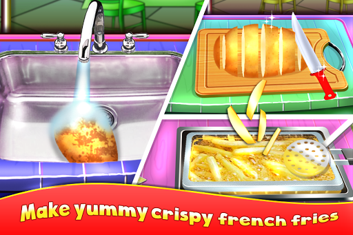 Fast Food Stand - Fried Foods screenshots apk mod 4