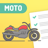 Motorcycle Permit Test US - License knowledge test icon