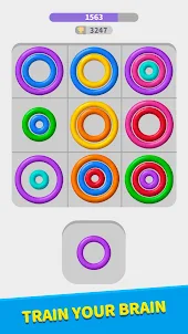 Color Rings Matching Puzzle