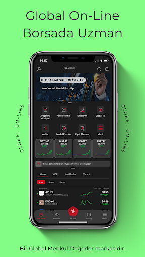 Android application Global On-Line screenshort