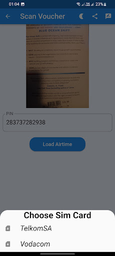 Please Call Me App Screen 2