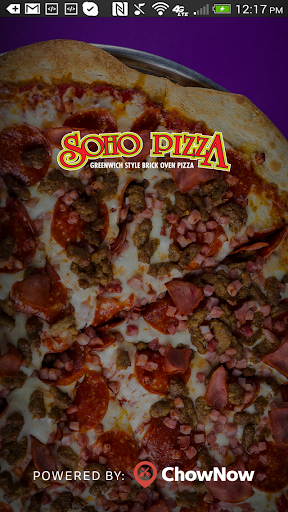 Android application SoHo Pizza screenshort