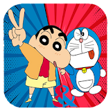 Shinchan and doraemon games icon