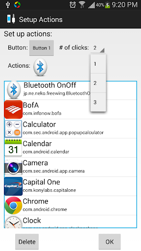 Press Audio Jack Control