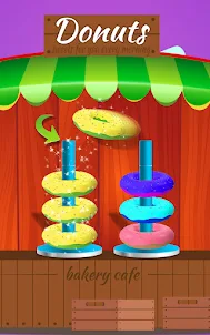 Donut Hoop Stack- Sort it 3D