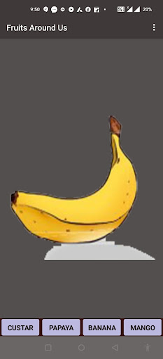 Fruits Around Us Screen 2