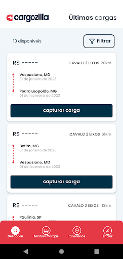 Cargozilla Screen 3
