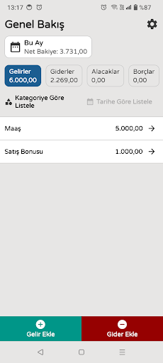 Uygulama önizlemesi