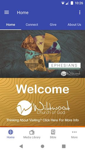 Android application Wildwood Church of God screenshort