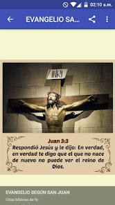 Captura 8 Santo Evangelio citas bíblicas android