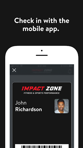 Screenshot of Impact Zone Fitness NJ