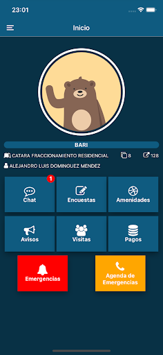 CumbresApp Screen 2