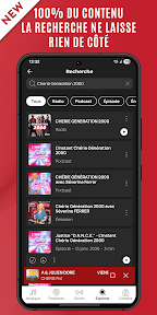 Chérie FM : Radios & Podcasts screenshot
