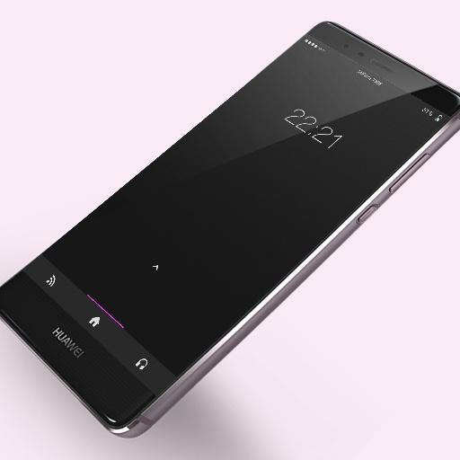 Black Style XIU for Klwp logo