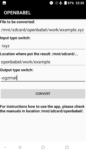 OPENBABEL Screen 2