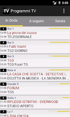 Programmi TV - イタリアテレビ番組スケジュールのおすすめ画像1