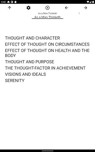 Book, As a Man Thinketh Screen 3