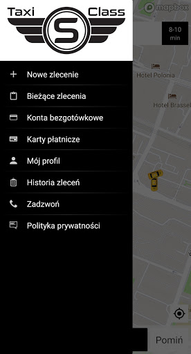 Taxi S Class Screen 2